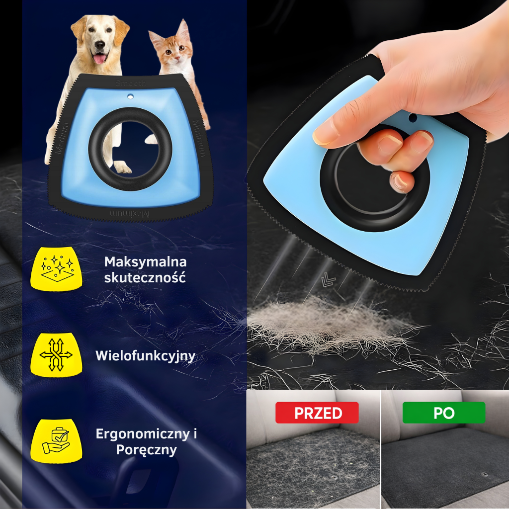 Shevo - Wydajny usuwacz sierści